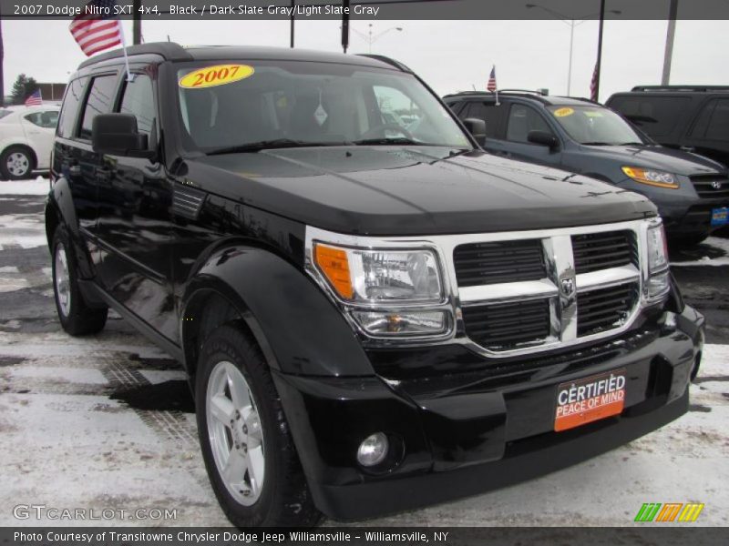 Black / Dark Slate Gray/Light Slate Gray 2007 Dodge Nitro SXT 4x4