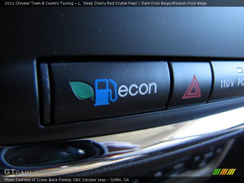 Controls of 2011 Town & Country Touring - L