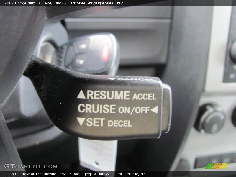 Black / Dark Slate Gray/Light Slate Gray 2007 Dodge Nitro SXT 4x4