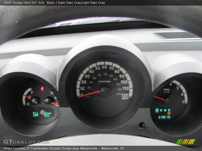 Black / Dark Slate Gray/Light Slate Gray 2007 Dodge Nitro SXT 4x4