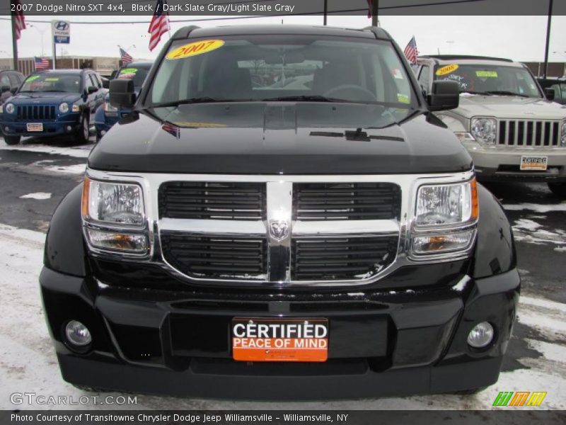 Black / Dark Slate Gray/Light Slate Gray 2007 Dodge Nitro SXT 4x4