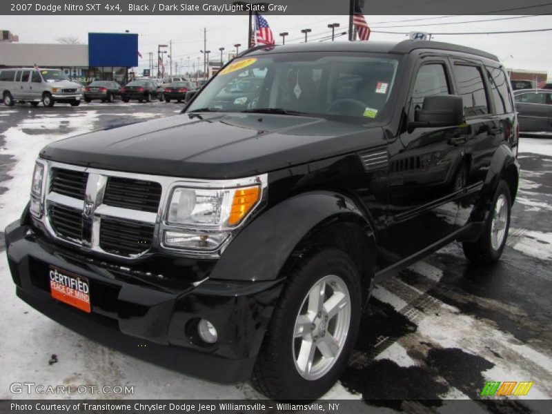 Black / Dark Slate Gray/Light Slate Gray 2007 Dodge Nitro SXT 4x4