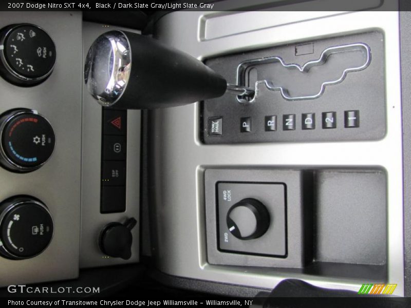 Black / Dark Slate Gray/Light Slate Gray 2007 Dodge Nitro SXT 4x4