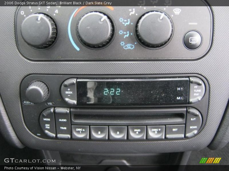 Controls of 2006 Stratus SXT Sedan