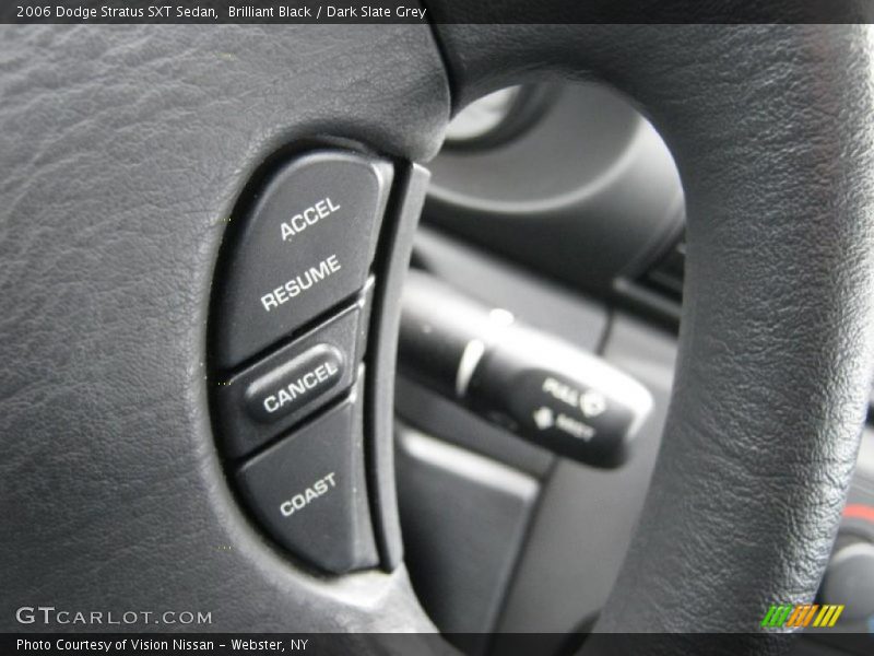 Brilliant Black / Dark Slate Grey 2006 Dodge Stratus SXT Sedan