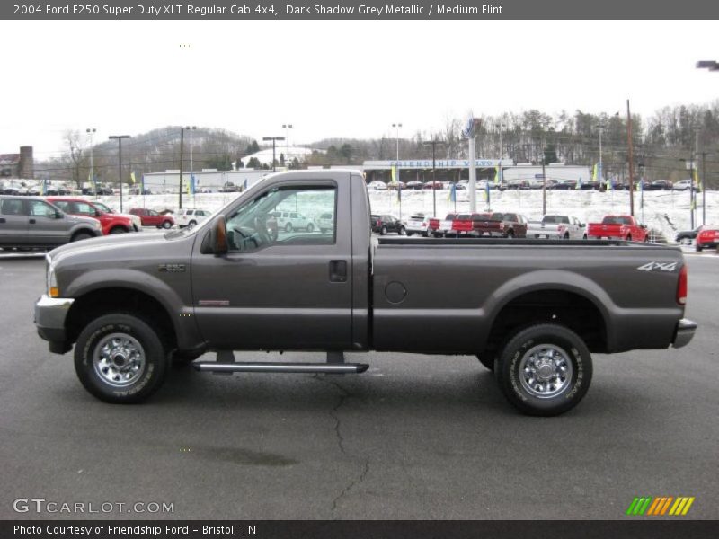  2004 F250 Super Duty XLT Regular Cab 4x4 Dark Shadow Grey Metallic