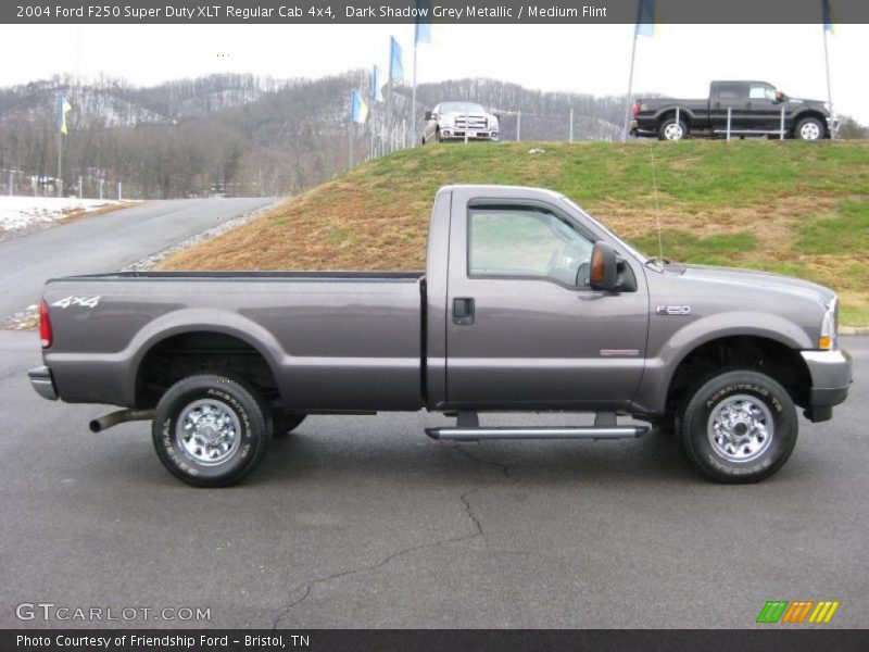  2004 F250 Super Duty XLT Regular Cab 4x4 Dark Shadow Grey Metallic