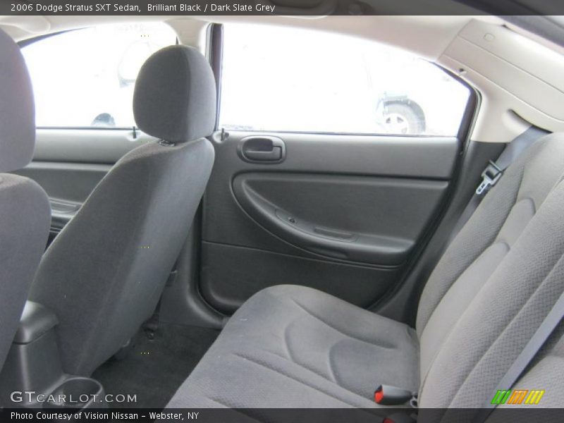 Brilliant Black / Dark Slate Grey 2006 Dodge Stratus SXT Sedan