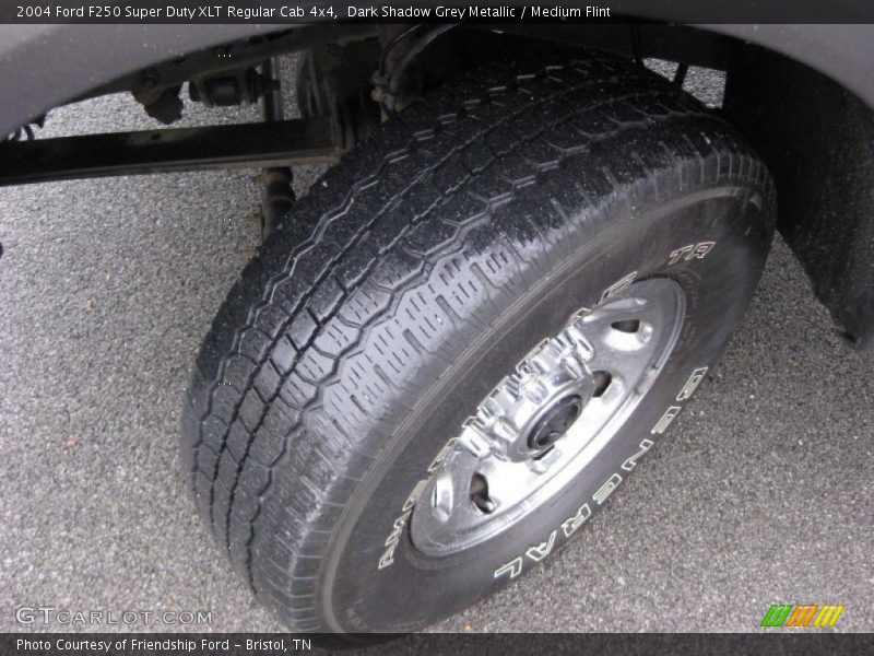 Dark Shadow Grey Metallic / Medium Flint 2004 Ford F250 Super Duty XLT Regular Cab 4x4