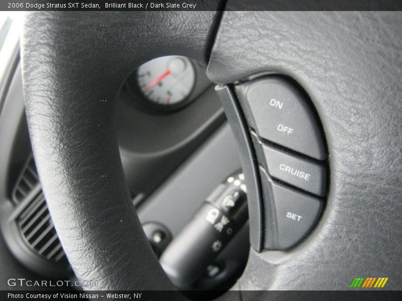 Brilliant Black / Dark Slate Grey 2006 Dodge Stratus SXT Sedan