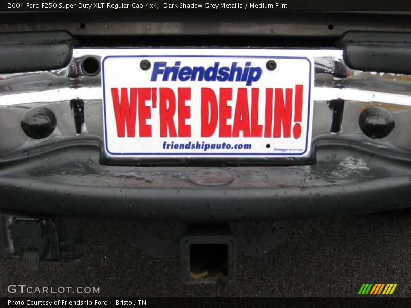 Dark Shadow Grey Metallic / Medium Flint 2004 Ford F250 Super Duty XLT Regular Cab 4x4