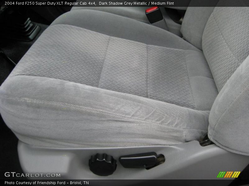 Dark Shadow Grey Metallic / Medium Flint 2004 Ford F250 Super Duty XLT Regular Cab 4x4