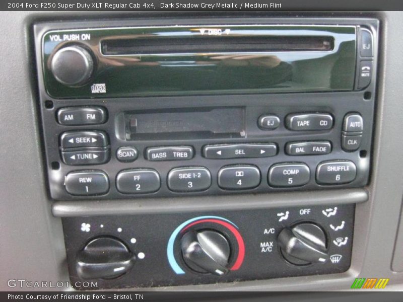 Controls of 2004 F250 Super Duty XLT Regular Cab 4x4
