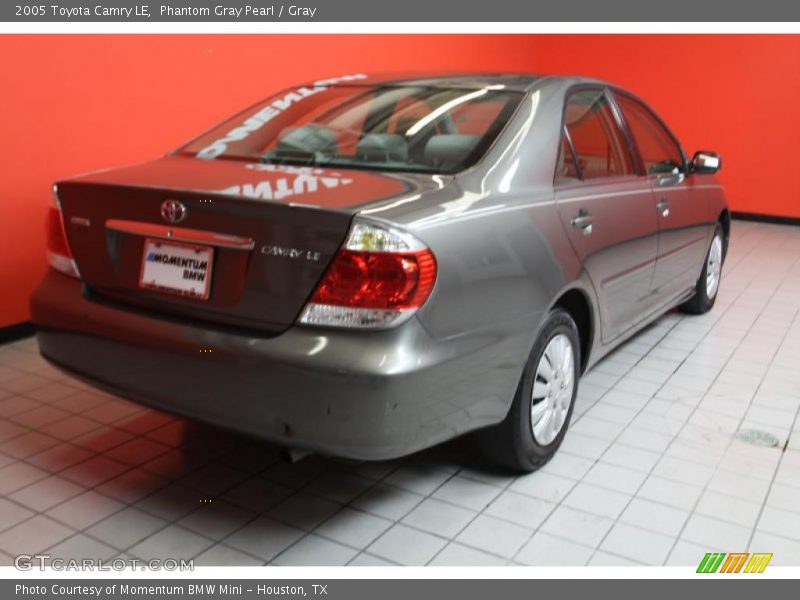 Phantom Gray Pearl / Gray 2005 Toyota Camry LE