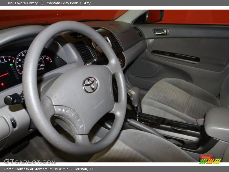 Phantom Gray Pearl / Gray 2005 Toyota Camry LE