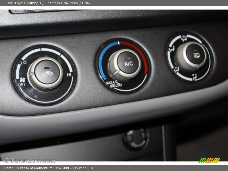 Phantom Gray Pearl / Gray 2005 Toyota Camry LE