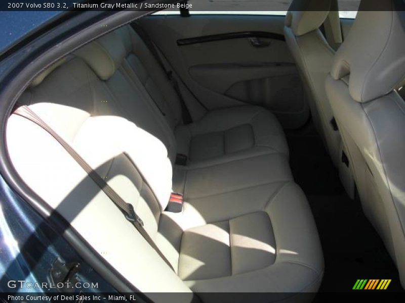 Titanium Gray Metallic / Sandstone Beige 2007 Volvo S80 3.2