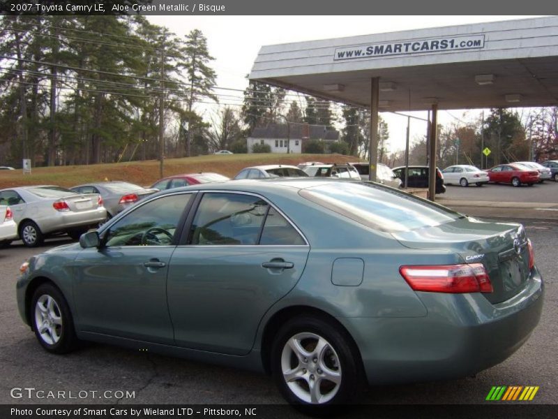 Aloe Green Metallic / Bisque 2007 Toyota Camry LE