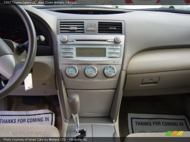 Aloe Green Metallic / Bisque 2007 Toyota Camry LE