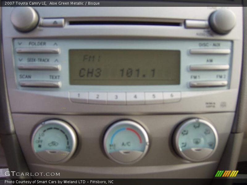 Aloe Green Metallic / Bisque 2007 Toyota Camry LE