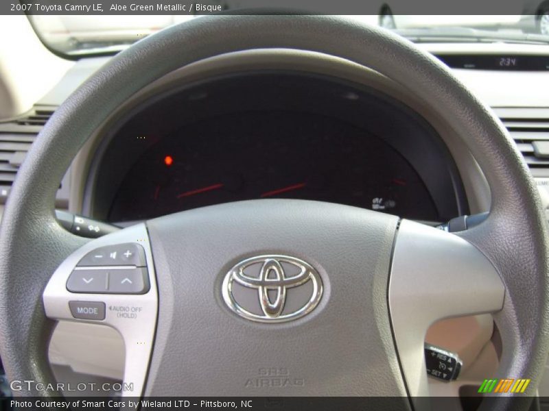Aloe Green Metallic / Bisque 2007 Toyota Camry LE