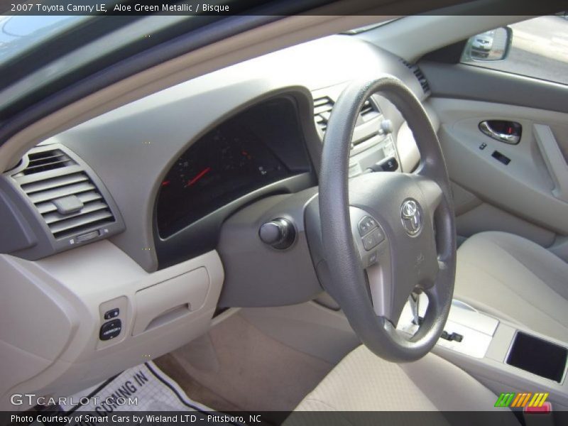 Aloe Green Metallic / Bisque 2007 Toyota Camry LE