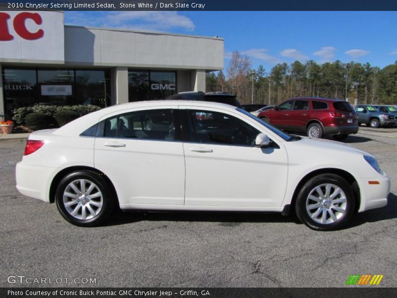 Stone White / Dark Slate Gray 2010 Chrysler Sebring Limited Sedan