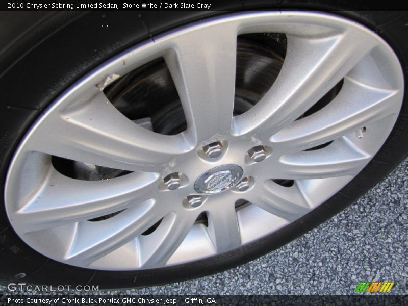 Stone White / Dark Slate Gray 2010 Chrysler Sebring Limited Sedan