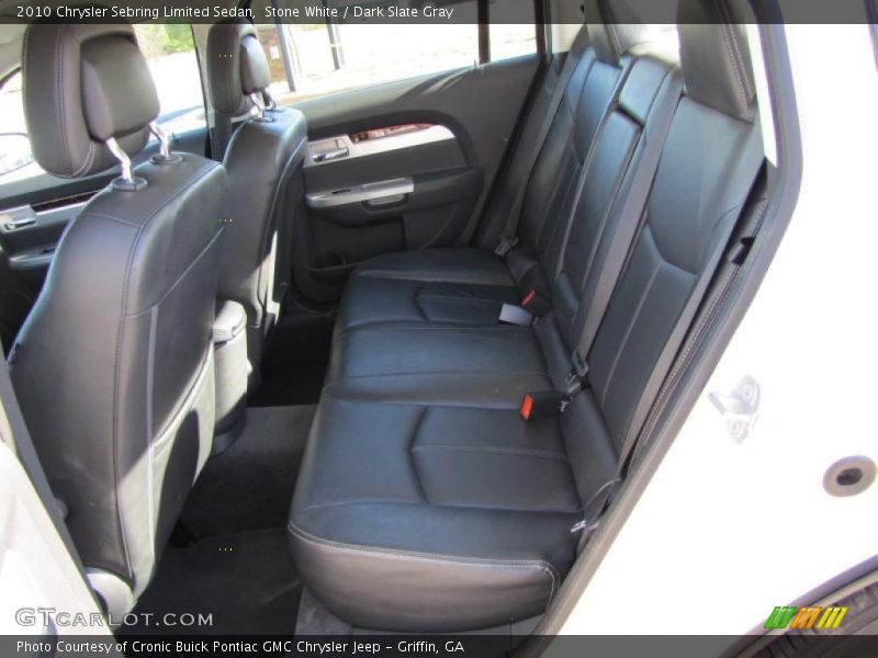 Stone White / Dark Slate Gray 2010 Chrysler Sebring Limited Sedan