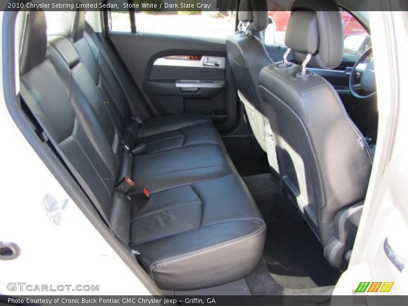 Stone White / Dark Slate Gray 2010 Chrysler Sebring Limited Sedan