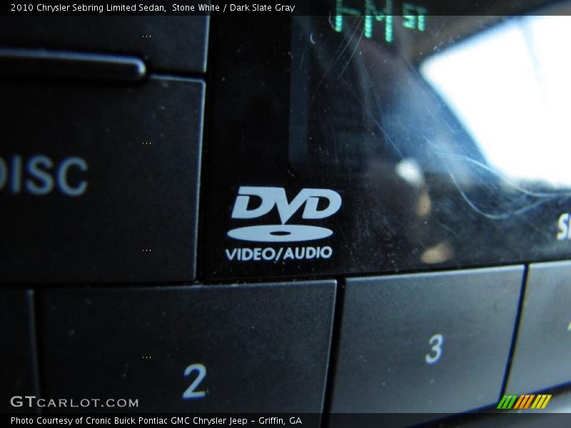 Stone White / Dark Slate Gray 2010 Chrysler Sebring Limited Sedan