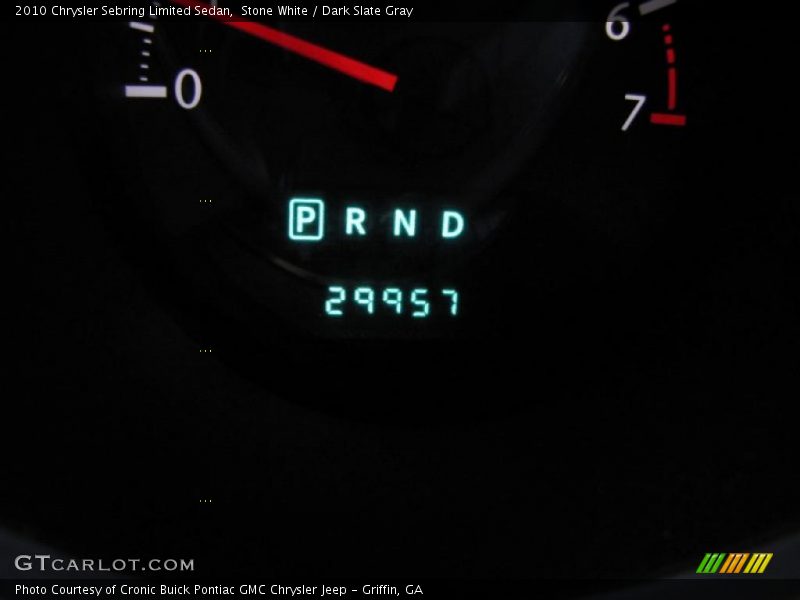 Stone White / Dark Slate Gray 2010 Chrysler Sebring Limited Sedan