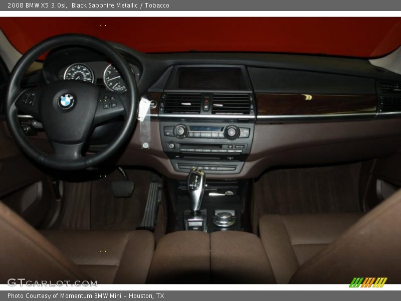 Black Sapphire Metallic / Tobacco 2008 BMW X5 3.0si