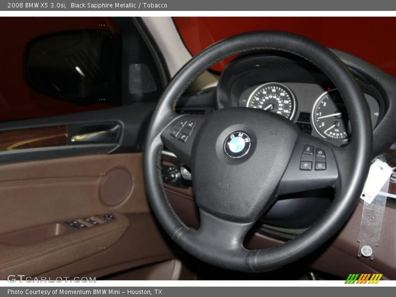 Black Sapphire Metallic / Tobacco 2008 BMW X5 3.0si