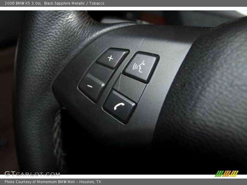 Black Sapphire Metallic / Tobacco 2008 BMW X5 3.0si