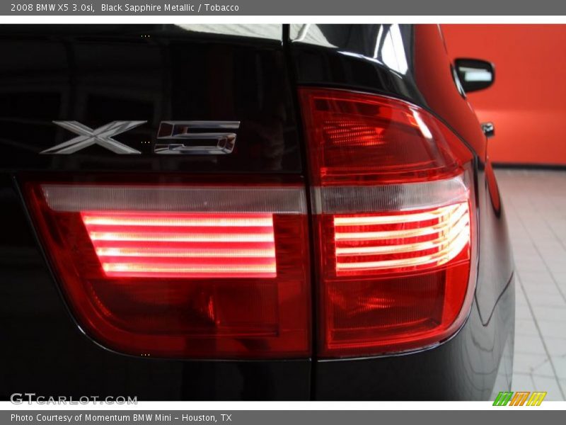 Black Sapphire Metallic / Tobacco 2008 BMW X5 3.0si