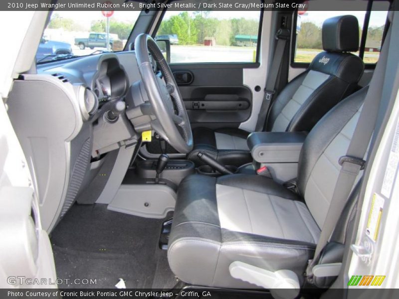  2010 Wrangler Unlimited Rubicon 4x4 Dark Slate Gray/Medium Slate Gray Interior