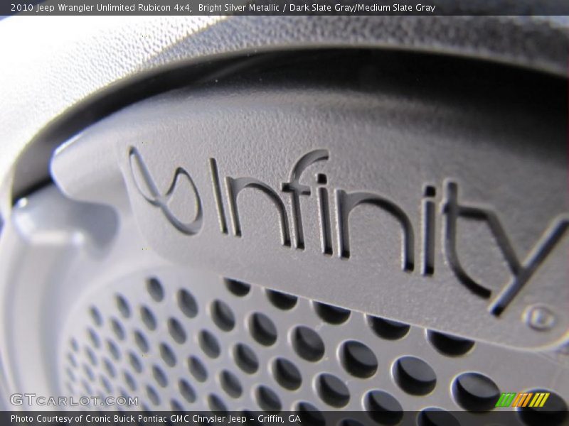 Bright Silver Metallic / Dark Slate Gray/Medium Slate Gray 2010 Jeep Wrangler Unlimited Rubicon 4x4