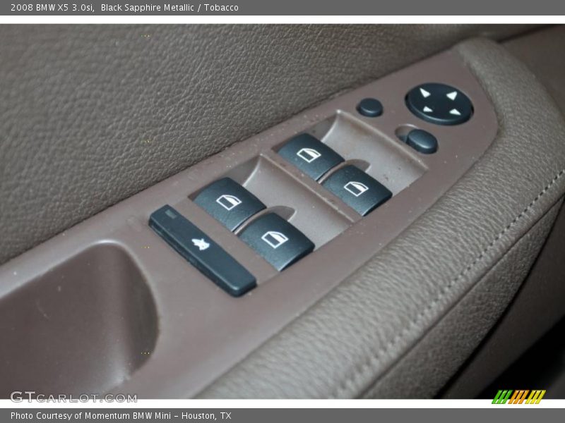 Black Sapphire Metallic / Tobacco 2008 BMW X5 3.0si