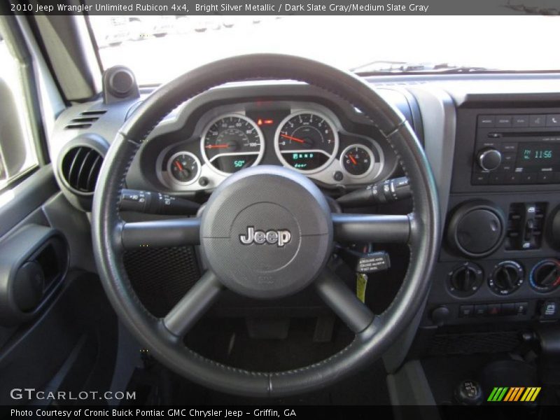  2010 Wrangler Unlimited Rubicon 4x4 Steering Wheel