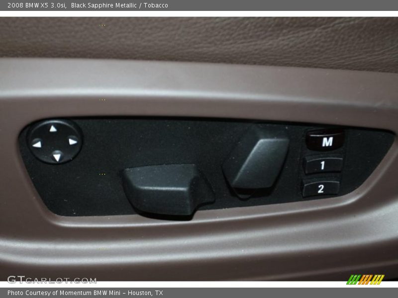 Black Sapphire Metallic / Tobacco 2008 BMW X5 3.0si