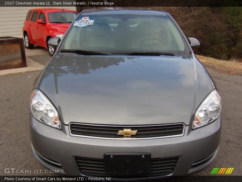 Dark Silver Metallic / Neutral Beige 2007 Chevrolet Impala LS
