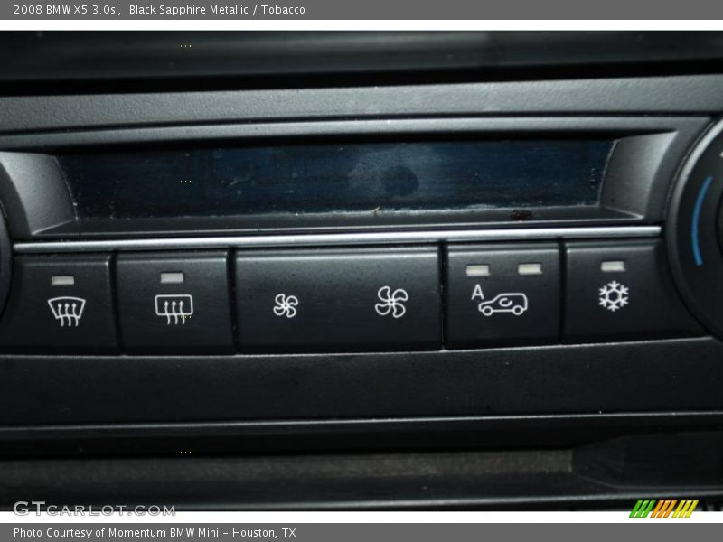 Black Sapphire Metallic / Tobacco 2008 BMW X5 3.0si