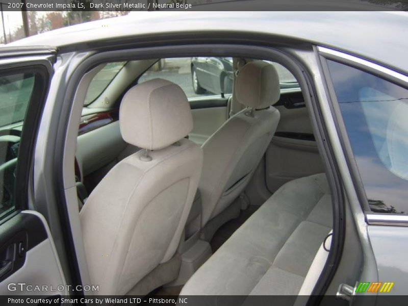 Dark Silver Metallic / Neutral Beige 2007 Chevrolet Impala LS