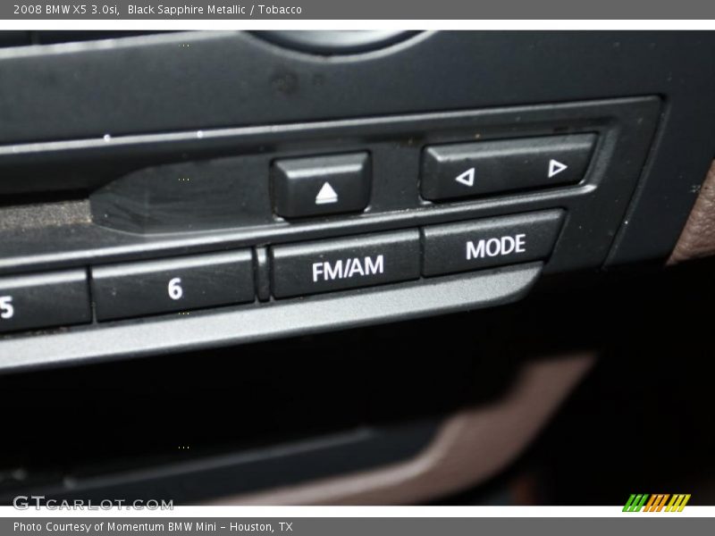 Black Sapphire Metallic / Tobacco 2008 BMW X5 3.0si