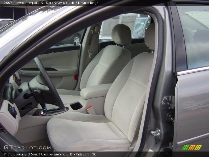 Dark Silver Metallic / Neutral Beige 2007 Chevrolet Impala LS