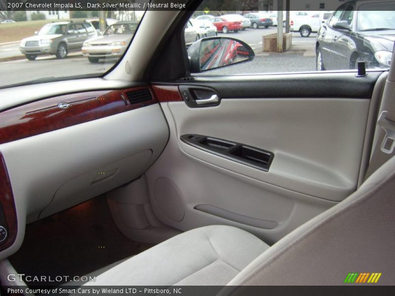 Dark Silver Metallic / Neutral Beige 2007 Chevrolet Impala LS