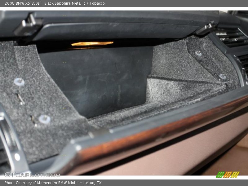 Black Sapphire Metallic / Tobacco 2008 BMW X5 3.0si