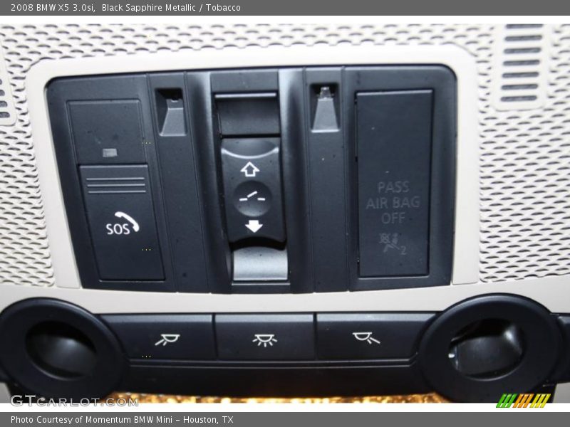 Black Sapphire Metallic / Tobacco 2008 BMW X5 3.0si