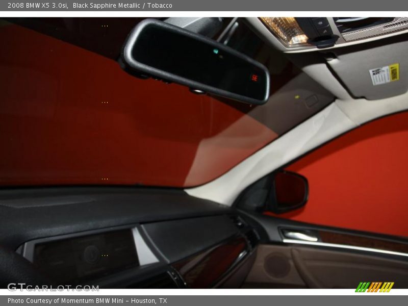Black Sapphire Metallic / Tobacco 2008 BMW X5 3.0si